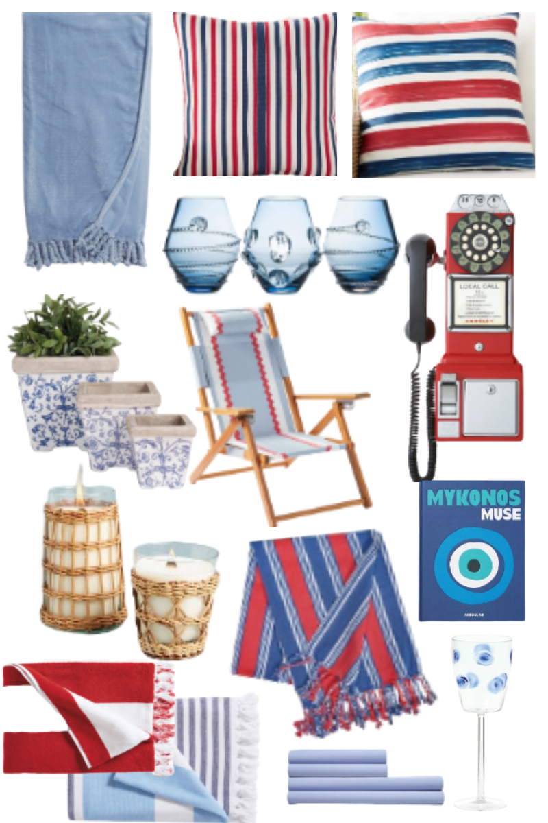 Americana Home Decor for the Fourth of July on Reese's Hardwear